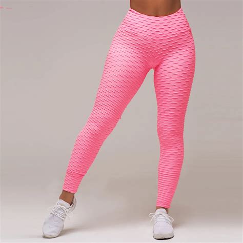 New Solid Sexy Push Up Leggings Women Fitness Clothing High Waist Pants Female Workout