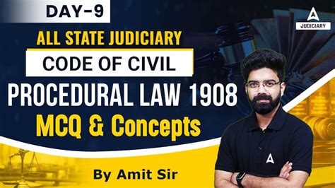 Procedure Law Class9 Code Of Civil Procedure 1908 Previous Year