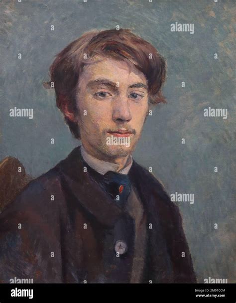 Emile Bernard By French Post Impressionist Painter Henri De Toulouse