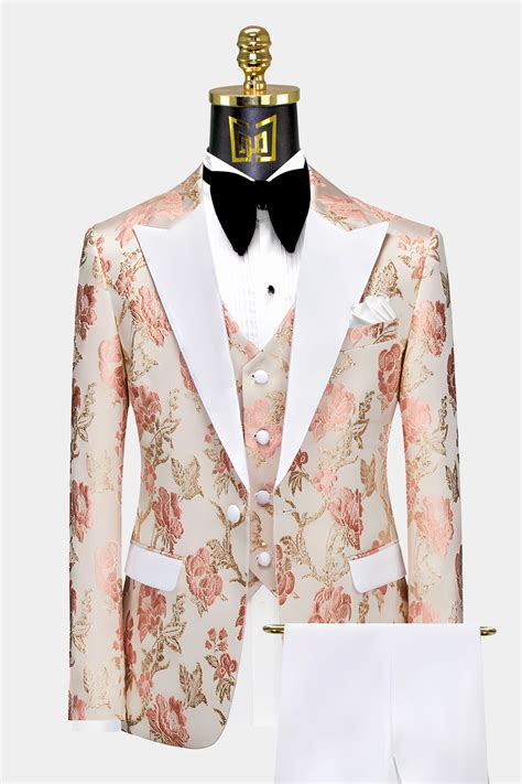 White And Gold Tuxedo With Matching Bowtie Ubicaciondepersonas Cdmx