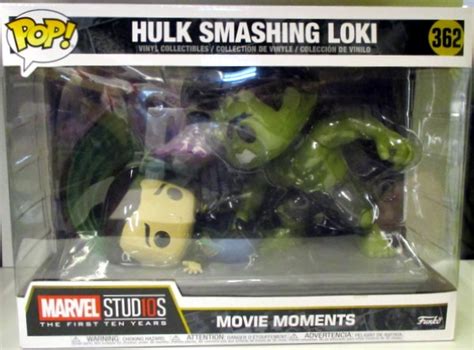 Funko Pop Marvel Hulk Smashing Loki Mandarake