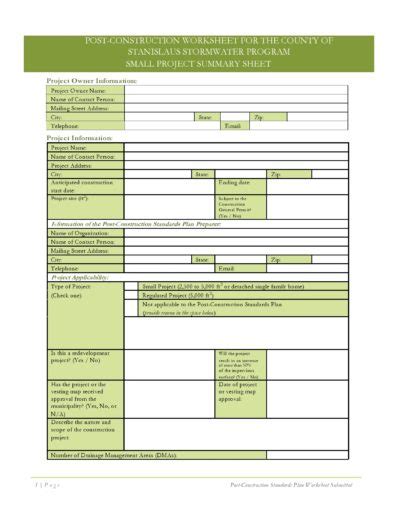 40 Perfect Project Summary Templates Examples