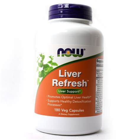 NOW Foods Liver Refresh 180 Capsules 811437626486 EBay