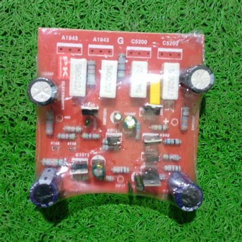 INDIAN PCB 4 Transistors Amplifier Circuit Board For 5200 1943 IC