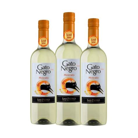 Gato Negro Vino Blanco Moscato - 3x2 | Precio Guatemala | Kemik