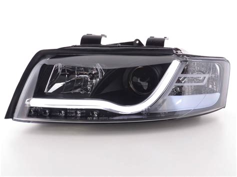 Faros Luz Diurna Con Led Lightbar Audi A4 B6 8e 01 04 Negro 305 00