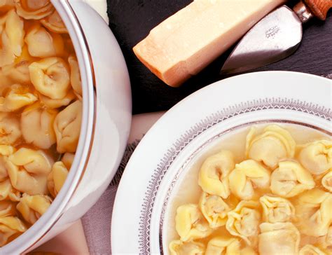 Classic Tortellini Broth Recipe Piatto Recipes