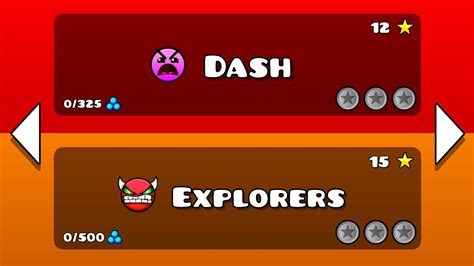 Dash And Explorers Geometry Dash Youtube