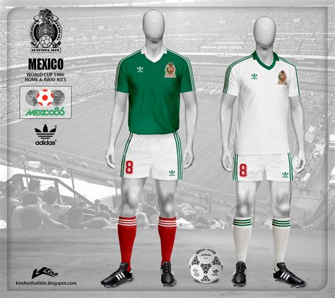 Kire Football Kits: Mexico kits World Cup 1986