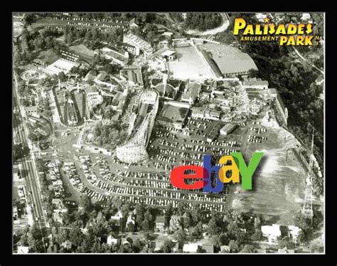 Palisades Amusement Park - 11x14" Aerial Print | eBay