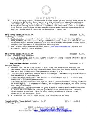 Kate Mc Dowell Resume 3 9 16 PDF