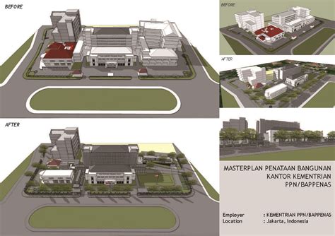 Master Plan Penataan Bangunan Kantor Kementrian Ppnbappenas Id