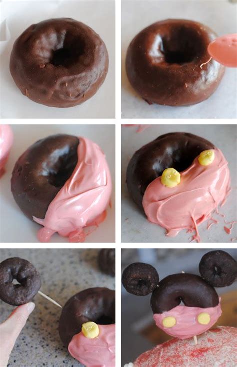 The Process Of Making Mickey Mouse Doughnuts