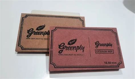 12 Mm Greenply Mdf Sheet For Interiorexterior 8x4 At ₹ 40sq Ft In