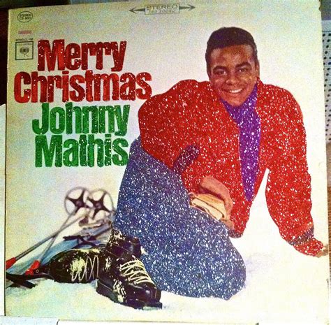 Glittered Johnny Mathis Christmas Album - Etsy