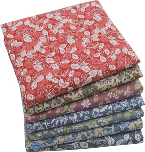 Hanjunzhao Animal Parrot Floral Fat Quarters Fabric Bundles