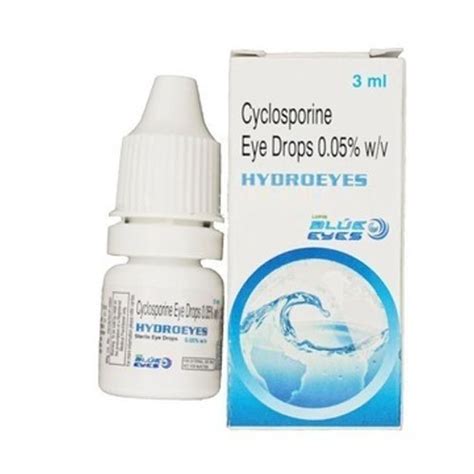 Cyclosporine Ophthalmic Emulsion Packaging Type Dropper Packaging