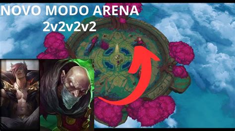 Jogando O Novo Modo Arena Do League Of Legends Sett E Singed O Duo