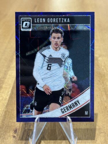 2018 19 Panini Donruss Optic Purple Velocity 141 Leon Goretzka 125 EBay