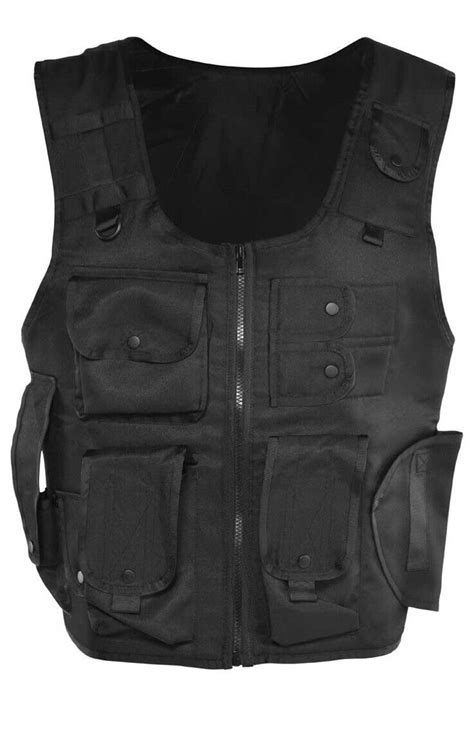 Swat Vest Police Officer Cop Special Forces Fancy Dress Halloween Adult Costume Ebay