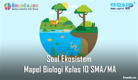 Lengkap Soal Ekosistem Mapel Biologi Kelas 10 Smama Bospedia