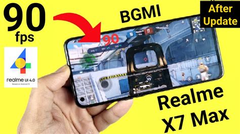 Realme X7 Max BGMI 90fps After Realme Ui 4 0 Update Working Or Not