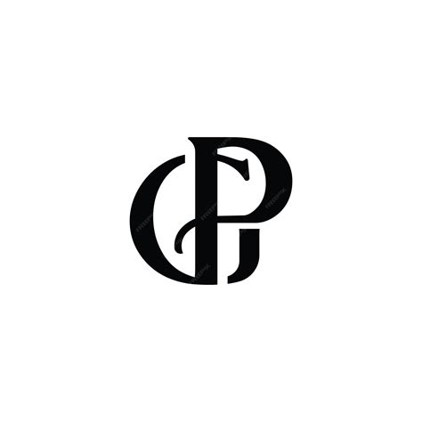 Premium Vector | Gp logo monogram