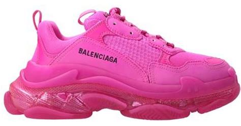 Balenciaga Triple S Sneaker In Pink Save Lyst Uk