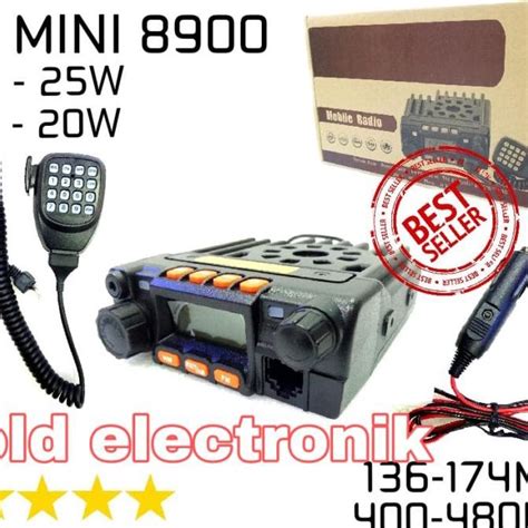 Jual Radio Rig Mini Dualband Uhf Vhf Radio Rig Mobil Shopee