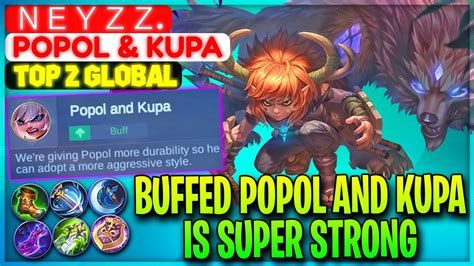 Buffed Popol Kupa Is Super Strong Top Global Popol And Kupa Neyzz