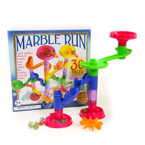 30 Piece Marble Run House Of Marbles Us