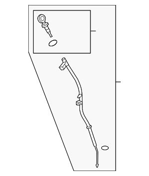 Volkswagen Engine Oil Dipstick Tube L S Oem Parts