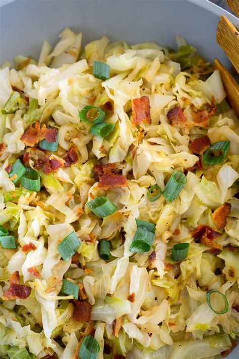 Sauteed Cabbage with Bacon | Babaganosh