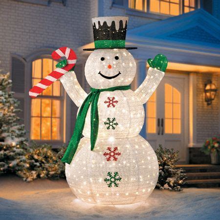 Outdoor Light Up Snowman | Home Inspiration