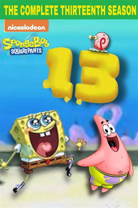 Spongebob Squarepants Fanmade Season 13 Dvd Cover By Funnyrabbit566 On