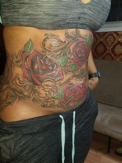 Tattoo Over Stretch Marks Before And After Myrtis Sherrod