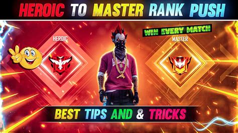 Platinum To Heroic Pushing In 1 Day Free Fire Rank Up Fast Rank Push Tips And Tricks Youtube