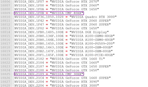 Nvidia CMP HX Les GPU De Cryptominage Reposent Sur L Architecture Turing