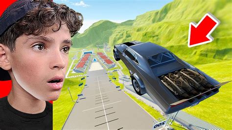 Welches Auto Fliegt Am Weitesten Auf Der Xxl Rampe Beamng Youtube