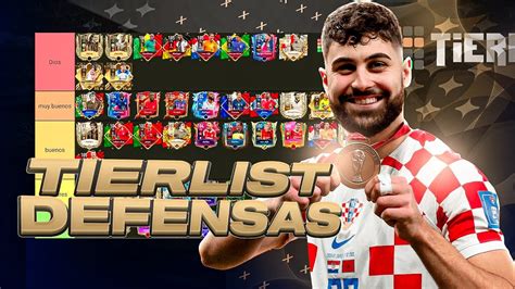 Tierlist De Los Mejores Defensas Centrales De Fifa Mobile Youtube