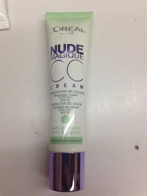 L Oreal Paris Nude Magique CC Cream ANTI REDNESS Walmart