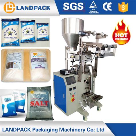 Vertical Automatic Sachet Bag Salt Packing Machine China Salt