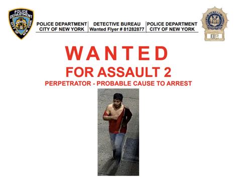 Nypd 110th Precinct On Twitter 🚨wanted🚨 For Fel Assault The 110