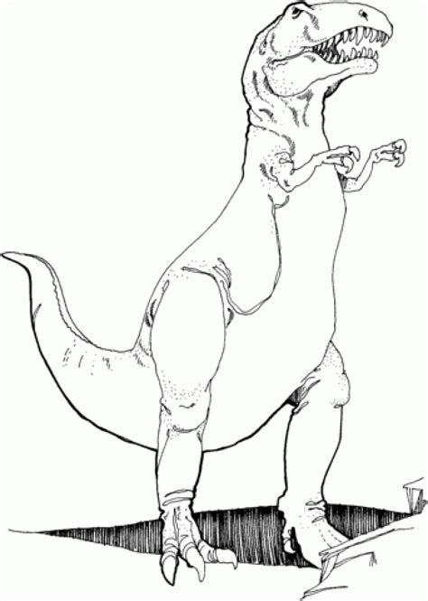 Get This Online T Rex Coloring Pages 88275