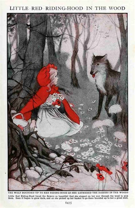 Red Riding Hood Vintage Image Digital Download 2 99 Via Etsy Red Riding Hood Little Red