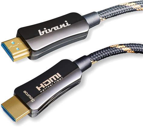 bivani 8K Cable HDMI de Fibra óptica 5 mètres 48 Gbps Amazon es