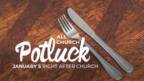 Church Potluck Images