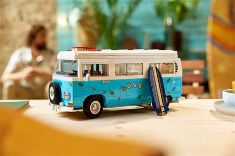 Brickfinder Lego Volkswagen T2 Camper Van 10279 Rolls Out