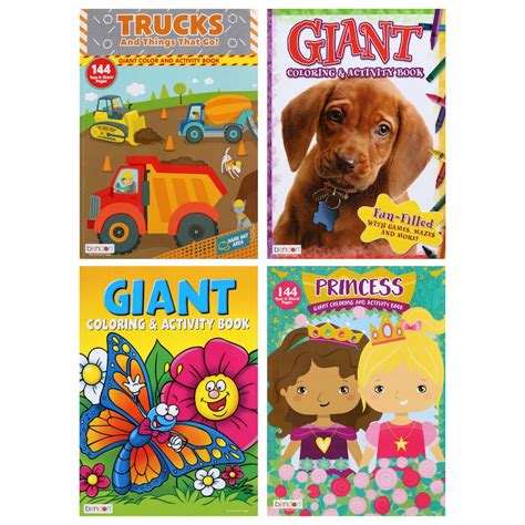 Bulk Bendon Giant Coloring And Activity Books 160 Pages Dollar Tree