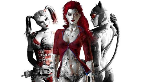 Batman Catwoman Video Game Harley Quinn Poison Ivy Batman Arkham